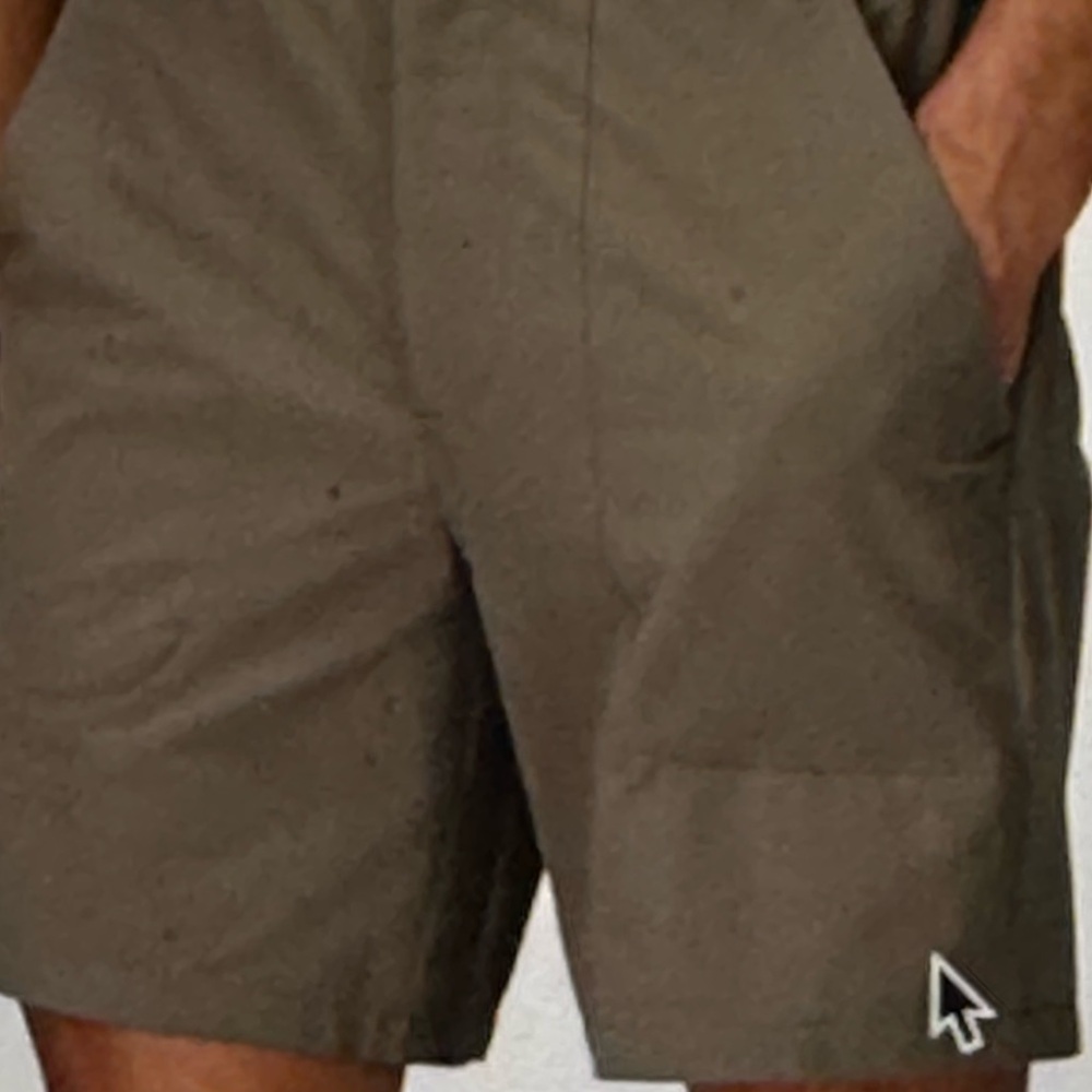 Marmot Shorts Mens 38 Green Nylon Outdoor Hiking Performance Pockets Camp gris